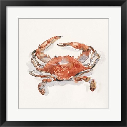 Framed Crusty Crab II Print