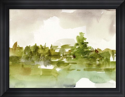 Framed Morning Retreat II Print