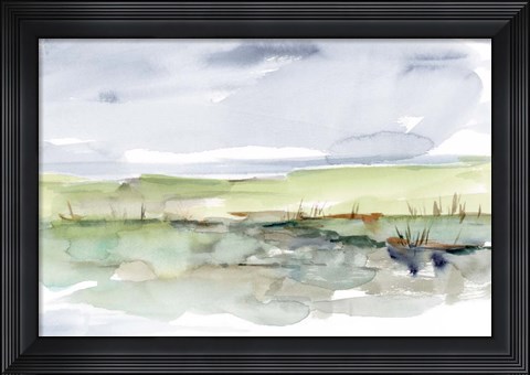 Framed Pastel Inlet II Print