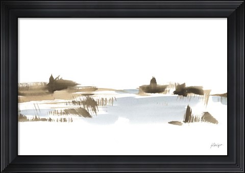 Framed Natural Shoreline II Print