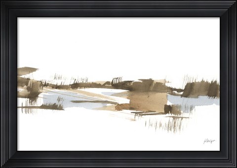 Framed Natural Shoreline III Print