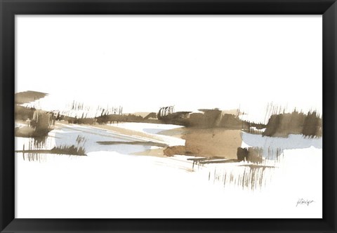 Framed Natural Shoreline III Print