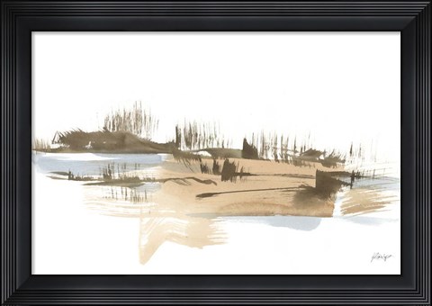 Framed Natural Shoreline IV Print