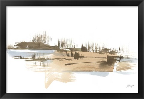 Framed Natural Shoreline IV Print