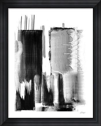 Framed Night City I Print