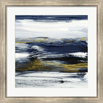 Framed Ocean Winds I Print