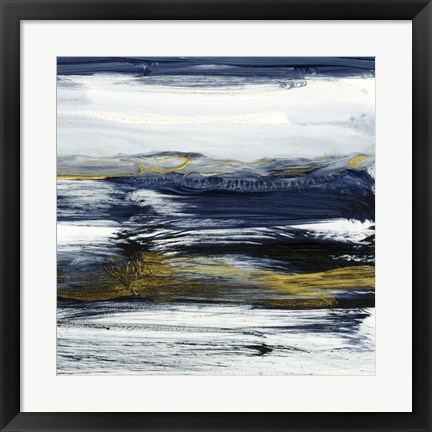 Framed Ocean Winds I Print