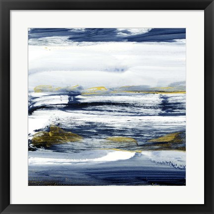 Framed Ocean Winds II Print