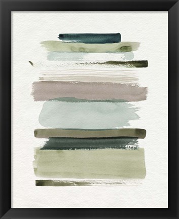 Framed Grass Stains I Print