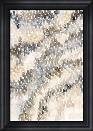 Framed Pebble Beach II Print