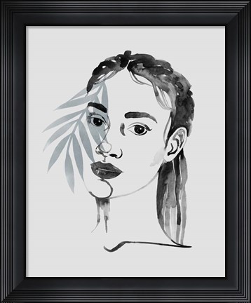 Framed Solace in Shadows I Print