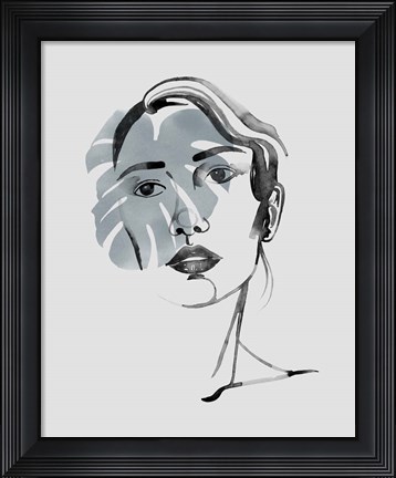 Framed Solace in Shadows II Print