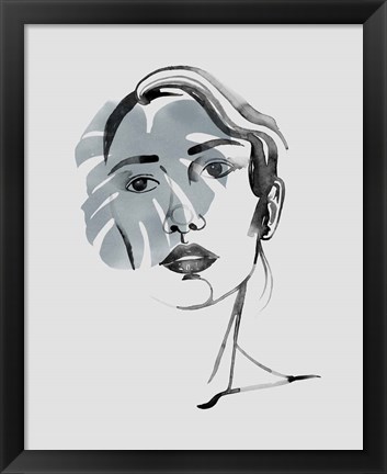 Framed Solace in Shadows II Print