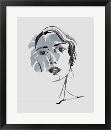 Framed Solace in Shadows II Print