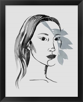 Framed Solace in Shadows III Print