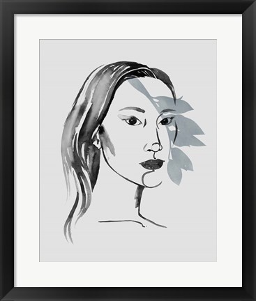 Framed Solace in Shadows III Print