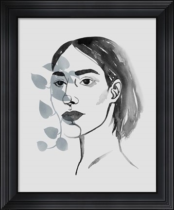 Framed Solace in Shadows IV Print