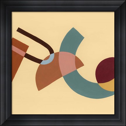 Framed Sunset Tumble I Print