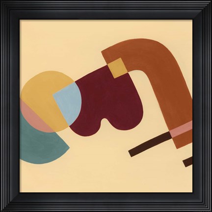 Framed Sunset Tumble II Print
