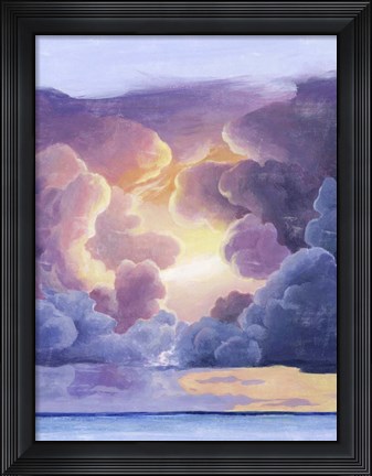 Framed Magnificent Sky II Print