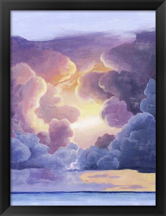 Framed Magnificent Sky II Print