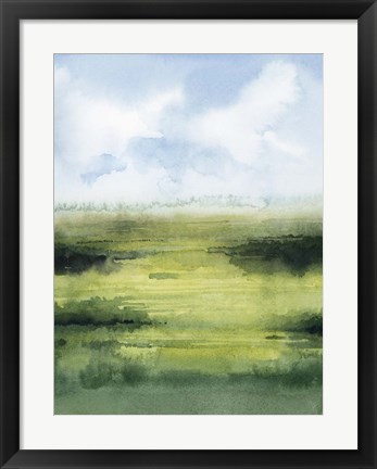 Framed Fenland Glow II Print