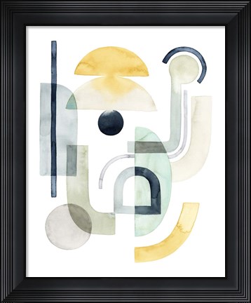Framed Planetary Shift II Print
