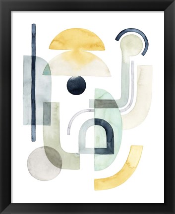 Framed Planetary Shift II Print