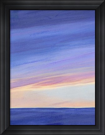 Framed Sunbeam Twilight I Print