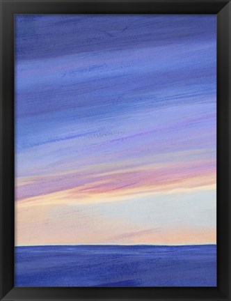 Framed Sunbeam Twilight I Print