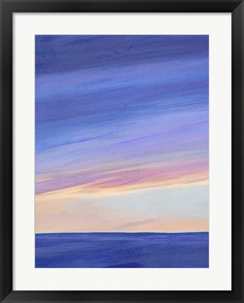 Framed Sunbeam Twilight I Print