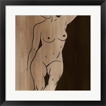 Framed Mud Bath I Print