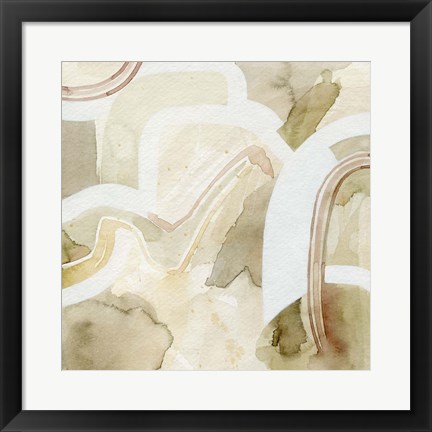 Framed Desert Highway I Print