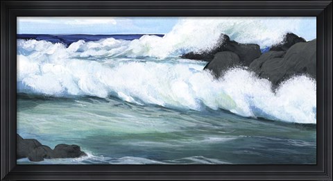 Framed Barrel Break III Print