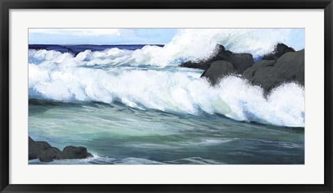 Framed Barrel Break III Print