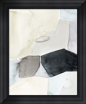 Framed Tectonic Overlap II Print