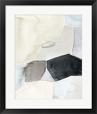 Framed Tectonic Overlap II Print