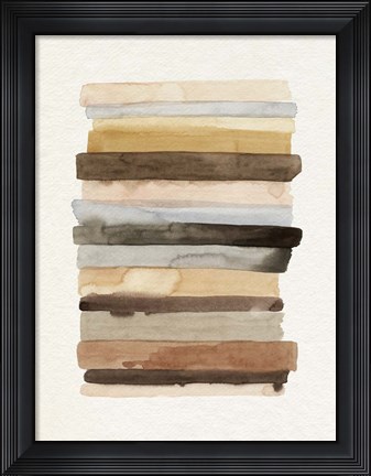 Framed Arid Layers II Print
