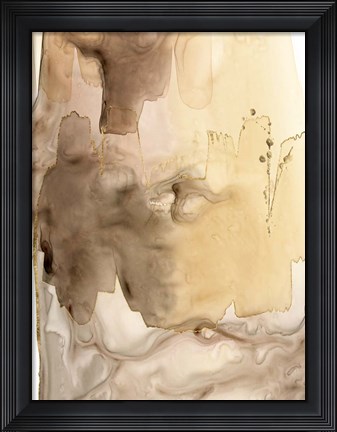 Framed Gilded Movement II Print
