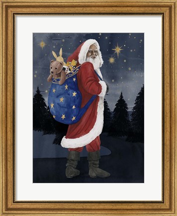 Framed Celestial Christmas II Print