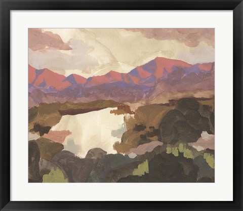 Framed Hawksbill River View II Print