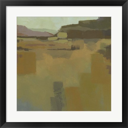 Framed Mountain Meadow I Print