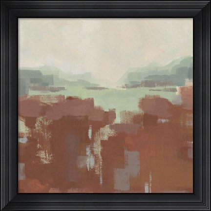Framed Mountain Air II Print