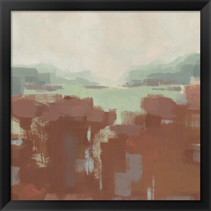 Framed Mountain Air II Print