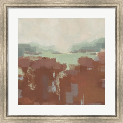 Framed Mountain Air II Print