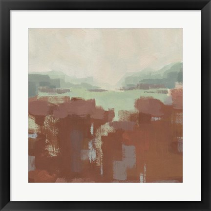 Framed Mountain Air II Print