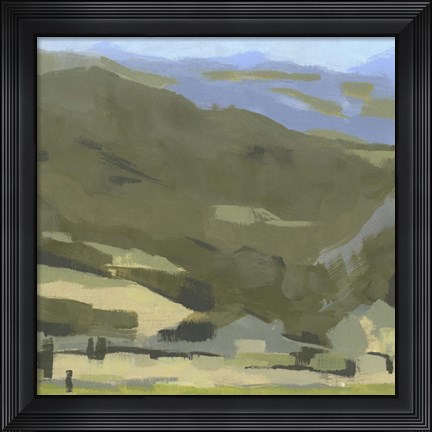 Framed Blue Ridge Foothills I Print
