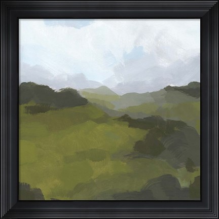 Framed Powell Valley I Print