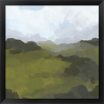 Framed Powell Valley I Print