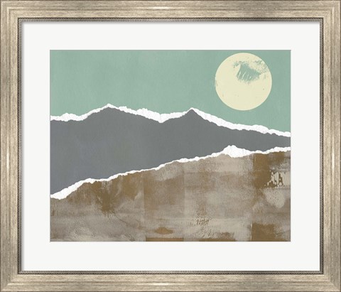 Framed Nevada Nocturn I Print